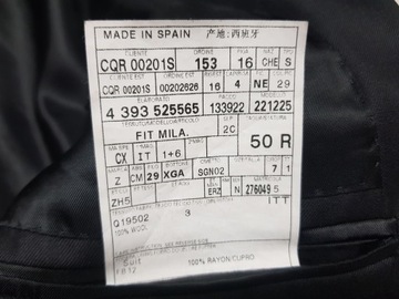 ZEGNA - TRFEO / Размер мужского костюма 50 / талия 90 см, -