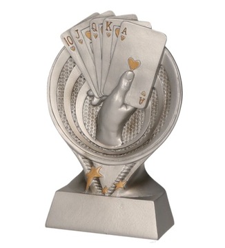 Figurka odlewana - karty 15.5cm