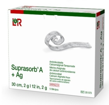 Тампонада Suprasorb A +Ag 30см/2г 1 шт.
