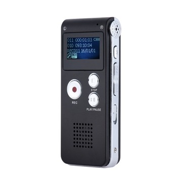 DYKTAFON CYFROWY 8GB ODTWARZACZ MP3