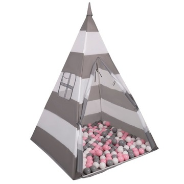 Namiot TIPI WIGWAM Domek DLA DZIECI 100 piłeczek