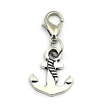 ZAWIESZKA DO BRANSOLETEK CHARMS KOTWICA METAL