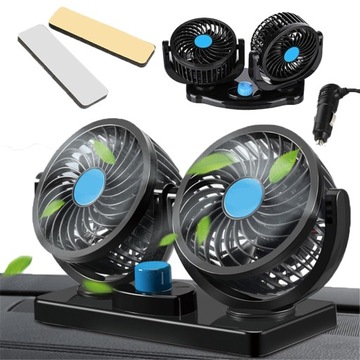 ВЕНТИЛЯТОР ДЛЯ АВТОМОБИЛЯ ДВОЙНОЙ ВЕНТИЛЯТОР ДЛЯ ГРУЗОВИКОВ СТОЯНКА КОНДИЦИОНЕР 12 В