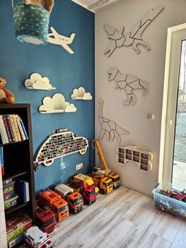 Набор полок «Облако» из 3 полок «Облако» Moli Prestige для детской комнаты