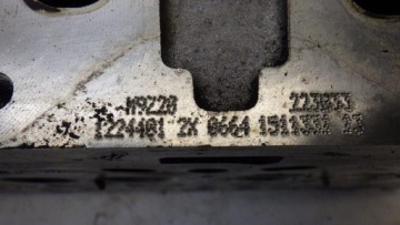 ГОЛОВКА ДВИГАТЕЛЯ 153 ТЫС. KM MASTER III MOVANO B 2.3 DCI ПОВРЕЖДЕННЫЙ M9T870