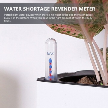 Датчик влажности в горшке в помещении. Недостаток воды