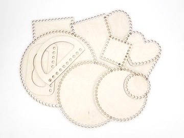 КОРЗИНА МОИС 20Х40 СМ ОВАЛЬНОЕ ДНО ДЛЯ КОРЗИНЫ 20Х40см ТОЛЩИНА 3ММ