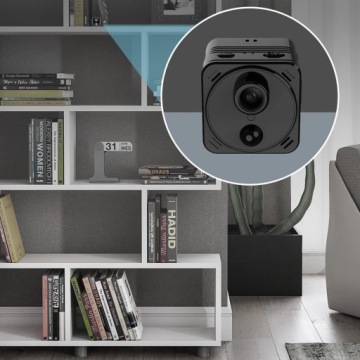 МИНИ WLAN-КАМЕРА 4K HD 3500 МАЧ, ДЛИТЕЛЬНОЕ ВРЕМЯ РАБОТЫ ОТ АККУМУЛЯТОРА С ОБЛАЧНОЙ ПАМЯТЬЮ