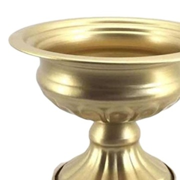 Креативная металлическая ваза для цветочного горшка с сушеными стеблями