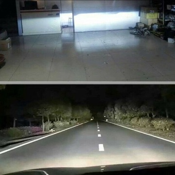 Объектив светодиодного проектора H7 Bi-LED 6000K, комплект ламп