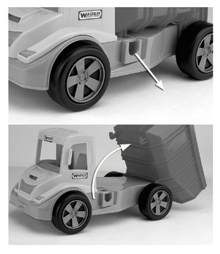 WADER MULTI TRUCK САМОСВАЛ 32151 КАЧЕСТВО