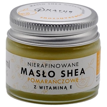 Natur Planet 20ml MASŁO SHEA pomarańczowe WIT. E