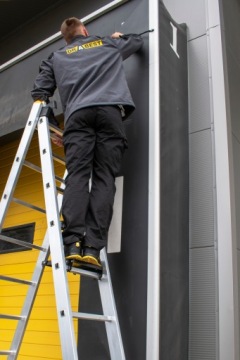 Стальная ступень, универсальная платформа для лестницы DRABEST