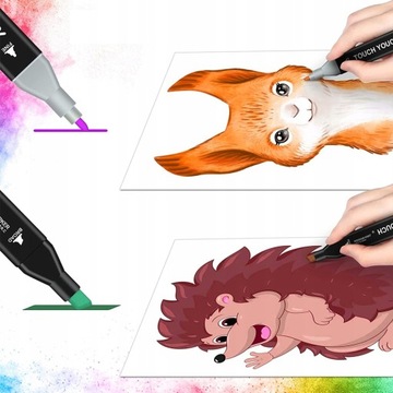 НАБОР АЛКОГОЛЬНЫХ МАРКЕРОВ МАНГА 80 ШТ.