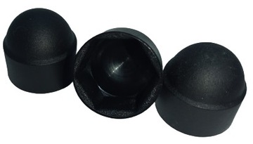 Zaślepka maskownica śruby M12/19 200SZT CZARNE