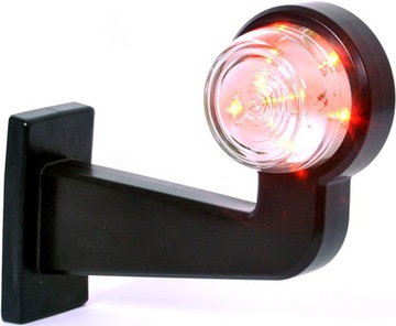 ГАБАРИТНЫЙ ФОНАРЬ ПРАВЫЙ УГЛОВОЙ LED 24V НАСТЕННЫЙ