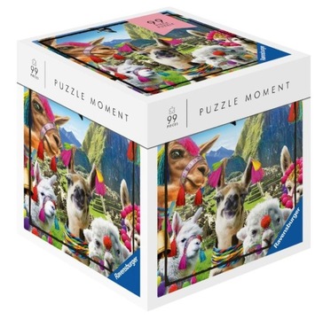 Ravensburger - Puzzle Moment 99 elementów: Lama Ravensburger