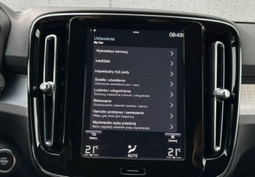 Volvo XC40 Crossover Plug-In Facelifting 1.5 T4 211KM 2022 Volvo XC 40 Nowy model Navi Kamera ACC Led Virtual FV23 1.5, zdjęcie 29