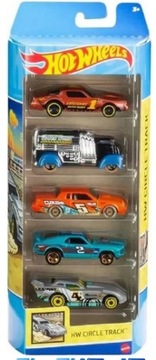 HOT WHEELS CITY Zestaw 5-PACK Autka CIRCLE TRACK