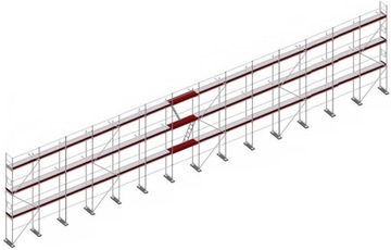 RUSZTOWANIE RUSZTOWANIA ELEWACYJNE PLETTAC 357 m²