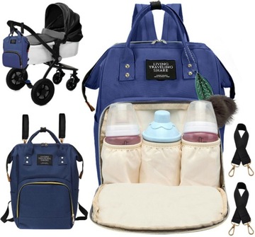 Рюкзак-органайзер для коляски для мамы и папы 3в1