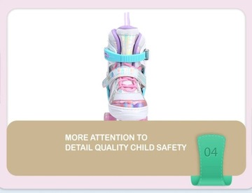 Роликовые коньки Детская обувь для роликовых коньков с 8 светящимися колесами. Размеры регулируются, возраст 3–12 лет.