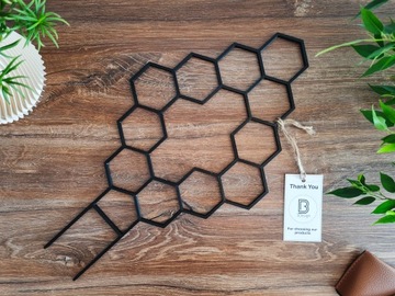 PODPÓRKA DO KWIATÓW DRABINKA DO ROŚLIN PNĄCYCH PERGOLA CZARNA XL 44cm