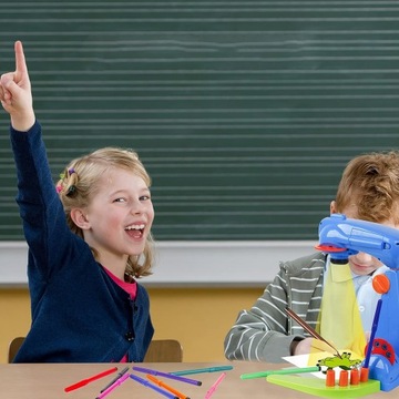 Проектор Проектор для обучения рисованию со слайдами, подсветка + МАРКЕРЫ