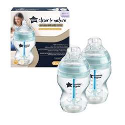 Butelki zmniejszające kolkę z czujnikiem ciepła Tommee Tippee
