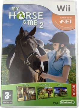 MY HORSE & ME 2 KOCHAM KONIE płyta bdb+ NINTENDO WII