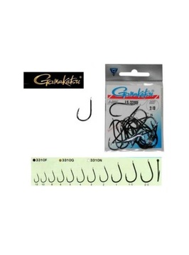 Gamakatsu Haki LS-3310F Black r.6