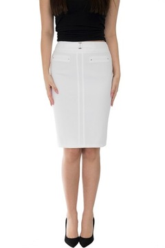 SPÓDNICA BAWEŁNA KLAMERKA (38-52) 3 KOLORY r.40