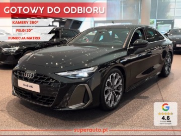 Audi A6 C8 Limousine Facelifting 2.0 40 TDI 204KM 2026 AUDI A6 TDI quattro S line Sedan (204KM) 2026