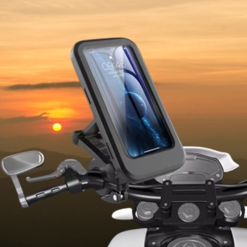 Поворотный велосипедный держатель для телефона Водонепроницаемый Сейф Универсальный