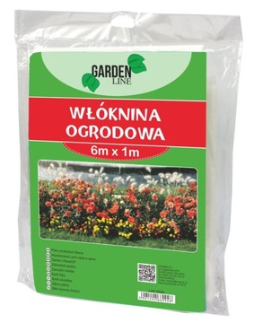 WŁÓKNINA OGRODOWA FILTRACYJNA BIAŁA 1x6m