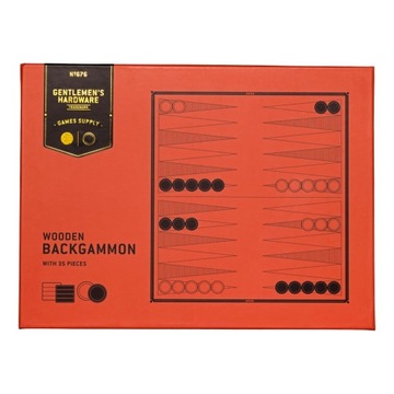 Gra Tryktrak 'Wooden Backgammon' Gh