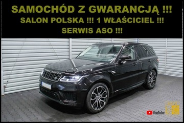 Land Rover Range Rover Sport Salon POLSKA + 100%