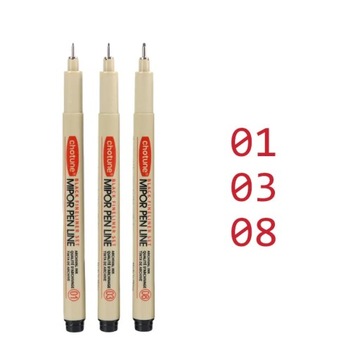 Art Manga Outlining Pen Pigment Liner Micron Pen Marker set Hook Line