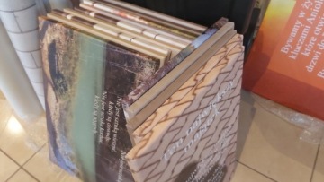 Картина на холсте - Виниловый проигрыватель, множество узоров.