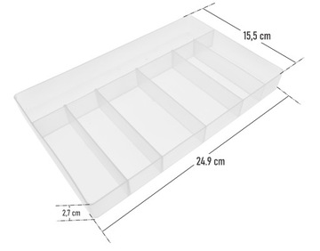 Вставка-органайзер для контейнера MAXI 2,5 л Anplast
