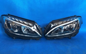 MERCEDES C KLASA W205 LAMPA PRZÓD LED PERFORMANCE