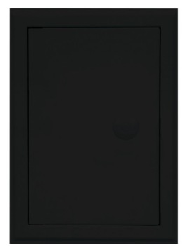 DRZWICZKI REWIZYJNE CZARNY MAT 35x35 GAŁKA