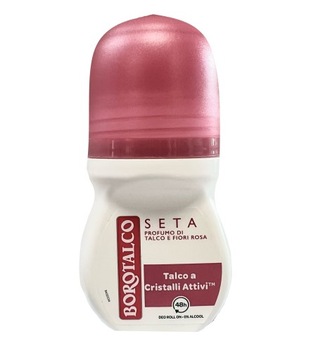 BOROTALCO antyperspirant w kulce seta fiori rosa
