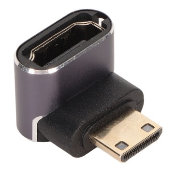 МИНИ HDMI УГЛОВОЙ АДАПТЕР 8K 60ГЦ 90 ГРАДУСОВ