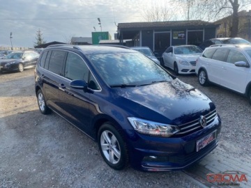 Volkswagen Touran III 1.4 TSI 150KM 2017 Volkswagen Touran 1.4 tsi 150 KM pasek nowy polski salon high line f-k VAT, zdjęcie 20