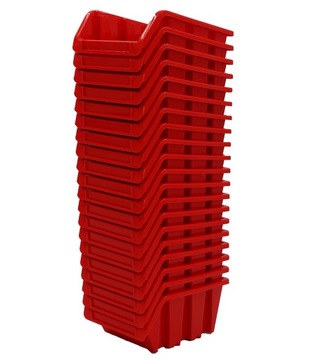 20 шт. x контейнеры для хранения Органайзер GARAGE WORKSHOP красный