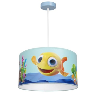 Dziecięca lampa wisząca Rybka MiniMini 1xE27