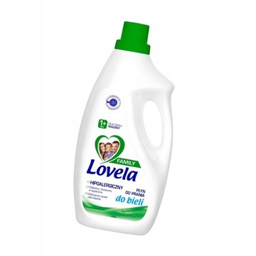 Lovela Family płyn do prania do bieli 1,85 L
