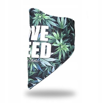 Bandana Zimowa Chillout Cths Love Weed ocieplana