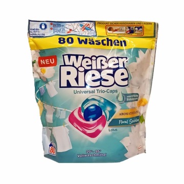 Kapsułki Weisser Riese Universal Trio-Caps Aromatherapie 80 prań DE